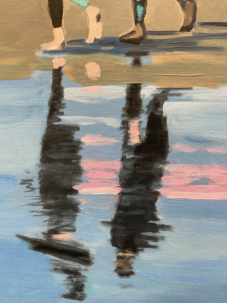 Original Contemporary Sports Painting by Christiane Rancelot