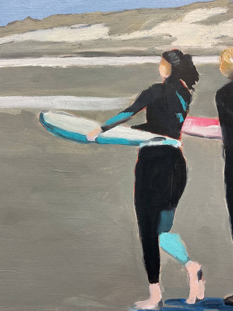 Original Contemporary Sports Painting by Christiane Rancelot