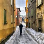 Snow in Berceto by Guido Prussia