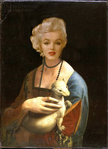 Marilyn with an Ermine (Edition 3 of 10) image