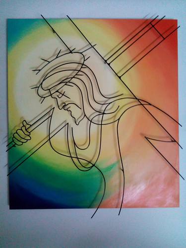 Print of Art Deco Religious Sculpture by Anand Charya