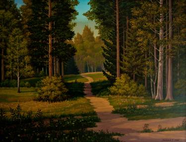 Original Fine Art Nature Paintings by Taras R Derkach