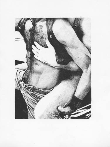 Print of Figurative Men Printmaking by Zackary Petot