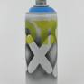 One of a kind up-cycled spray paint can with ink, airbrush art in celebration of Tom of Finlands 100th Birthday.