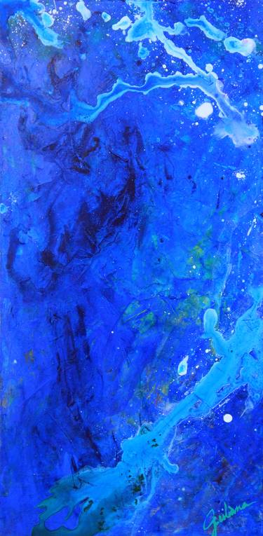 Print of Abstract Expressionism Water Paintings by Juliana DeFrance