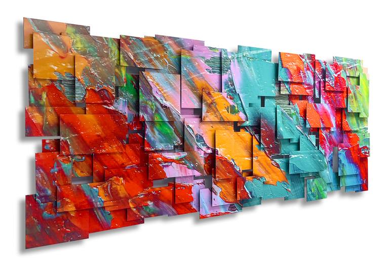 Original Cubism Abstract Sculpture by Karo Studios