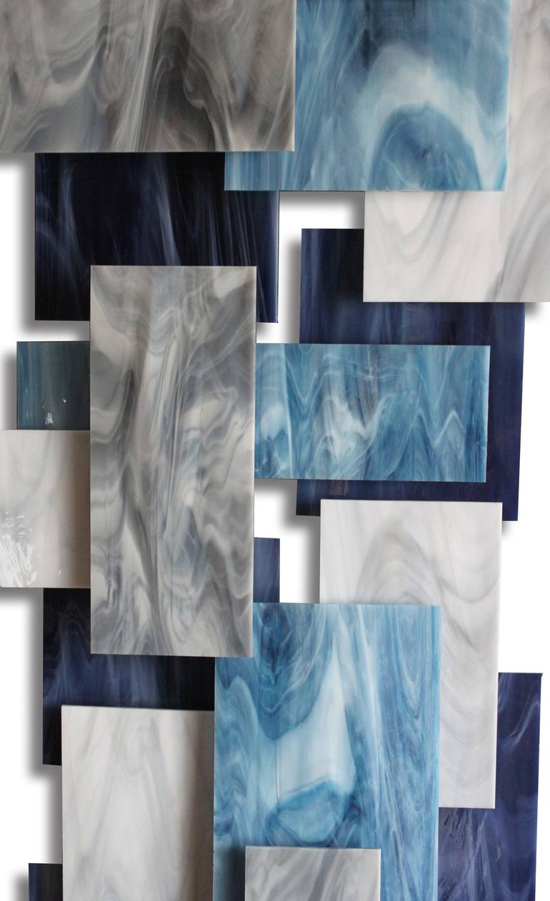 Original Cubism Abstract Sculpture by Karo Studios