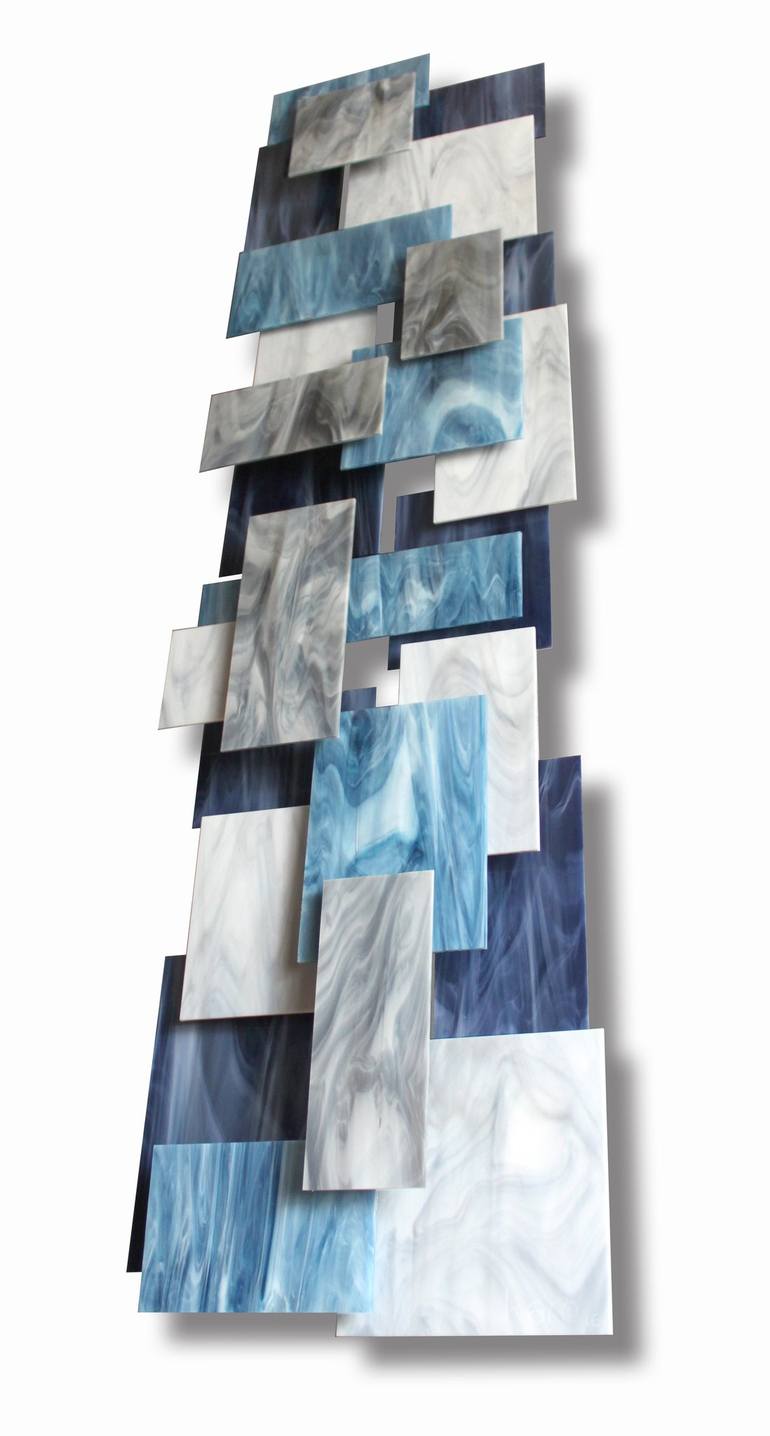Original Cubism Abstract Sculpture by Karo Studios