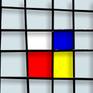 "Mondrian" is a wall sculpture made using custom pieces of inset glass tiles which are then assembled upon a metal welded frame.
As each piece is custom made, please allow 1-2 weeks for the completion of the piece.
PLEASE INQUIRE FOR CUSTOM SIZES AND COLOR SCHEMES!