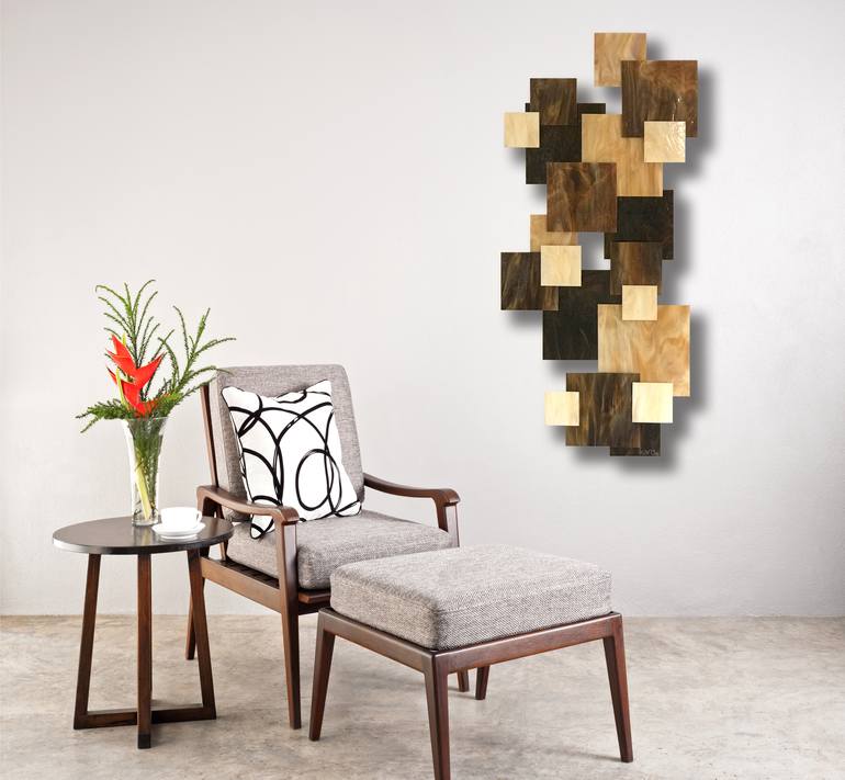 Original Cubism Abstract Sculpture by Karo Studios