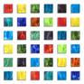 "Nature" consists of 36 pieces of custom made art glass. 

Please note that each piece is unique. Slight variations in exact coloration and patterning may occur.

As each piece is custom made, please allow 3-4 weeks for the completion of the piece.

7.5"W x 7.5"H x 1"D per tile

Total display with 4” space in between each tile is 65”W x 65”H

Size of each tile, color palette and overall hanging composition can be fully customized

PLEASE INQUIRE FOR CUSTOM SIZES AND COLOR SCHEMES!