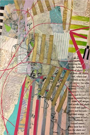 Print of Abstract Collage by Susan Richardson