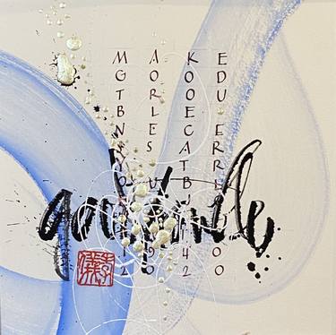 Print of Calligraphy Paintings by Susan Richardson