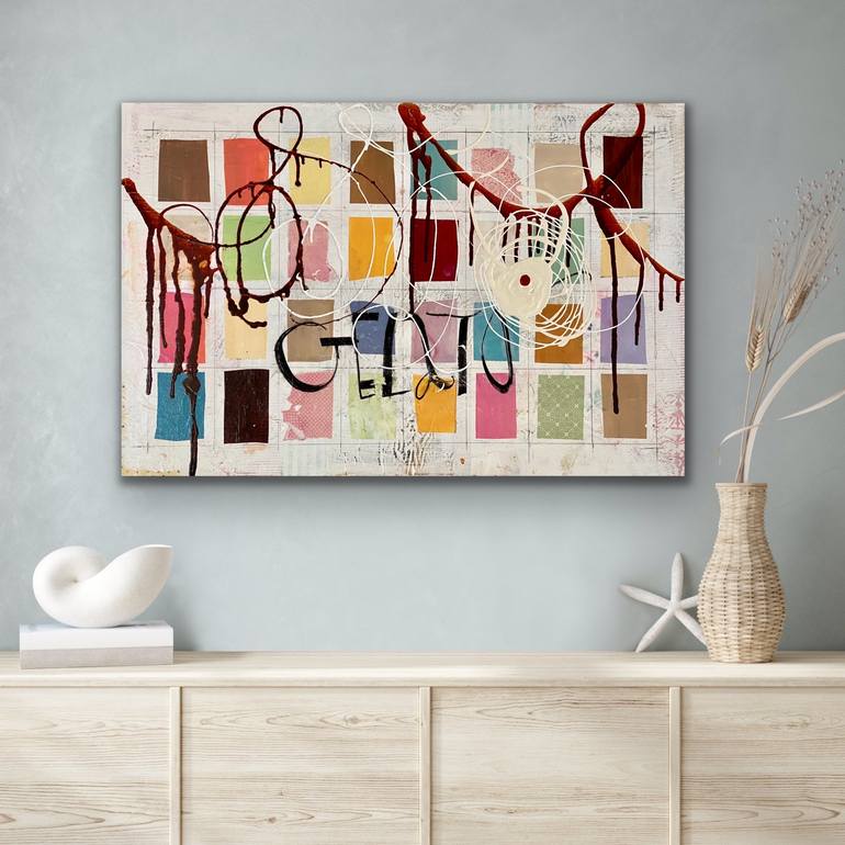 Original Abstract Expressionism Abstract Painting by Susan Richardson