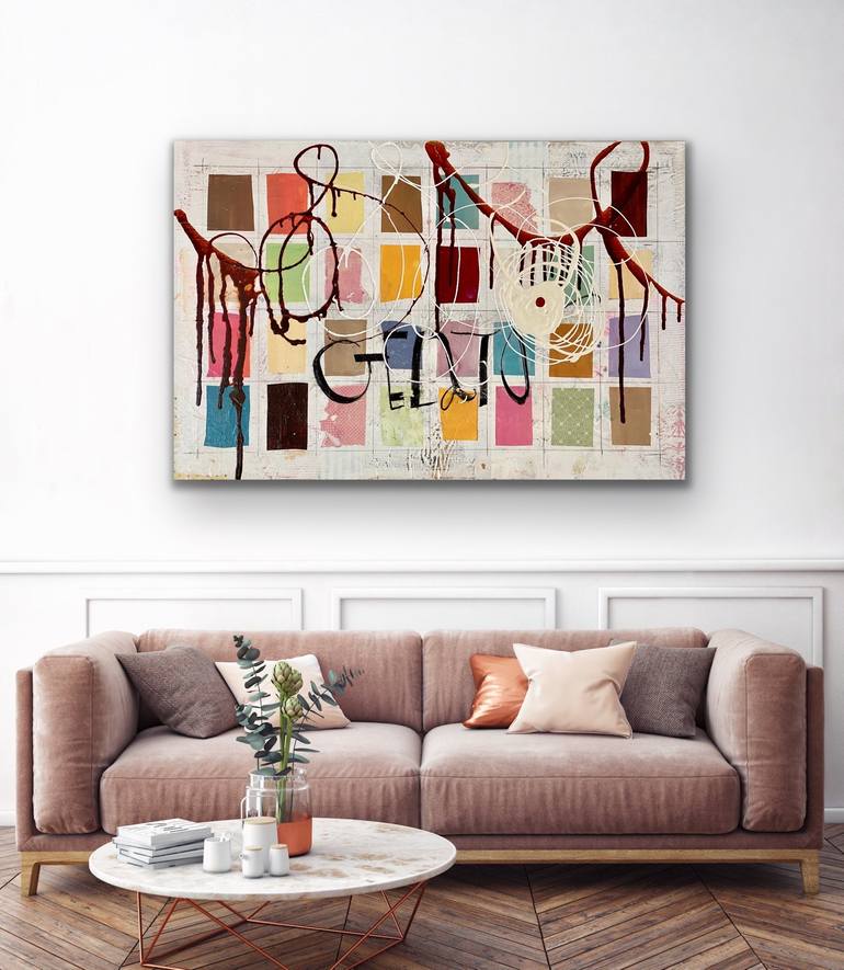 Original Abstract Painting by Susan Richardson
