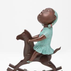 " Classic Memories Series -  Happy Horse - Girl "