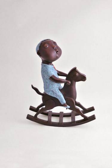 Original Children Sculpture by Jiahui Wu
