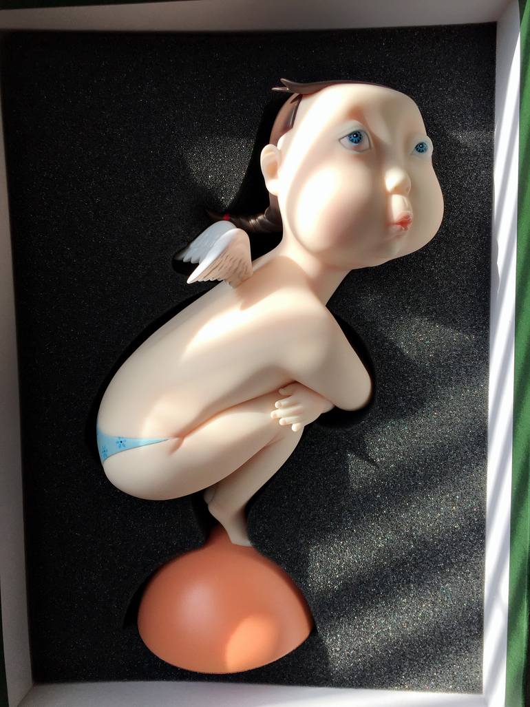 Original Art Deco Body Sculpture by Jiahui Wu