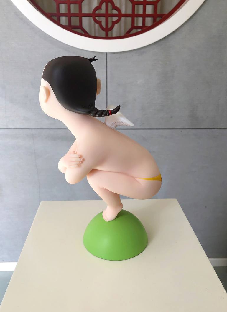 Original Popular culture Sculpture by Jiahui Wu
