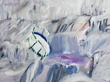 Original Conceptual Landscape Paintings by Ecaterina Elena Schiwago