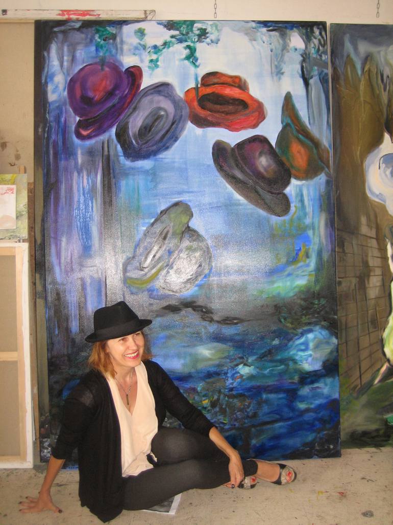 Original Conceptual Fantasy Painting by Ecaterina Elena Schiwago