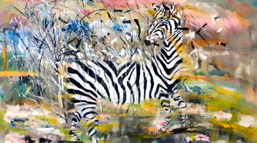 Print of Abstract Expressionism Animal Paintings by ECATERINA ELENA SCHIWAGO