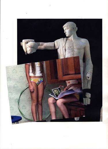 Print of Dada Mortality Collage by Leah Blits