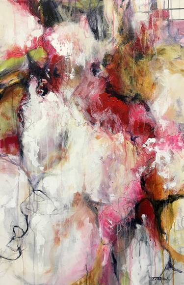 Original Abstract Expressionism Abstract Paintings by Jeanette Jarville