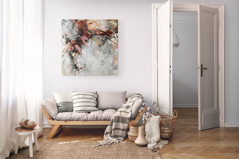 Original Abstract Painting by Jeanette Jarville