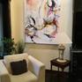 Tickle Me Pink 60"x48"