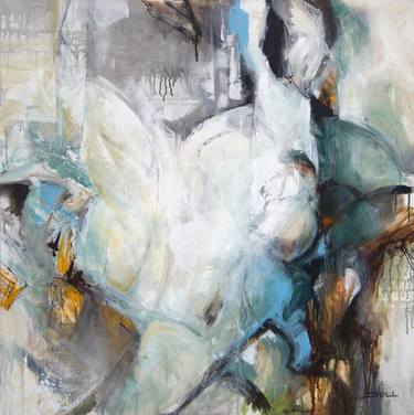Original Figurative Abstract Paintings by Jeanette Jarville