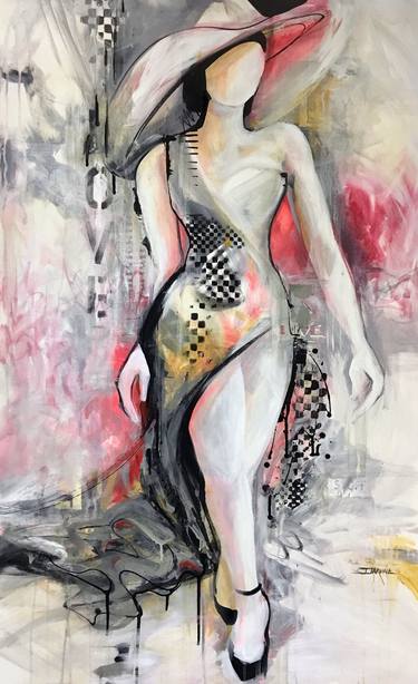 Print of Abstract Expressionism Fashion Paintings by Jeanette Jarville