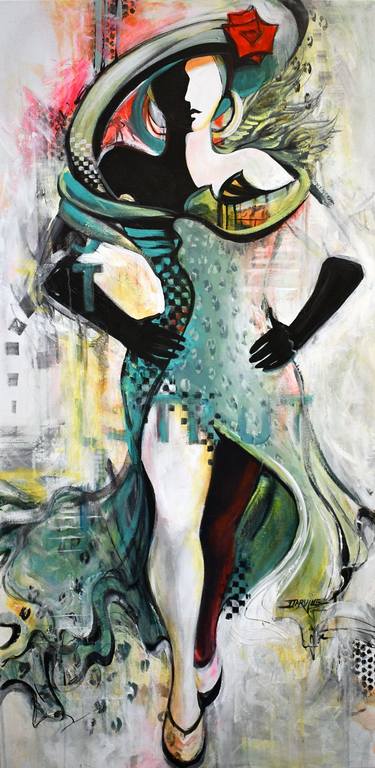 Print of Fashion Paintings by Jeanette Jarville