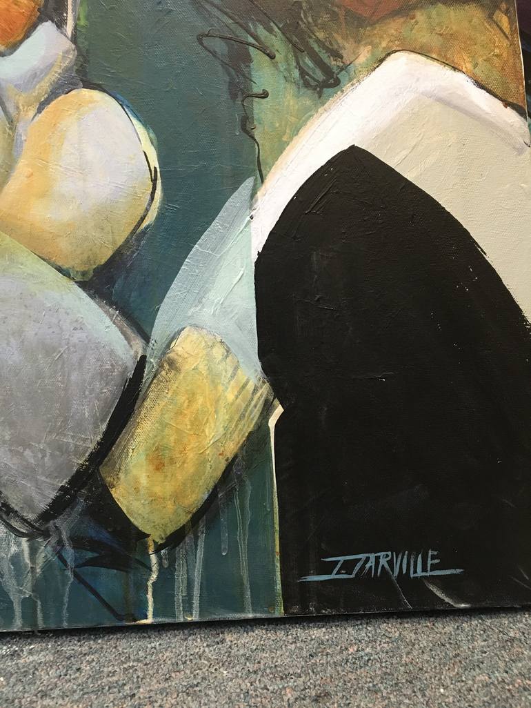 Original Modern Abstract Painting by Jeanette Jarville