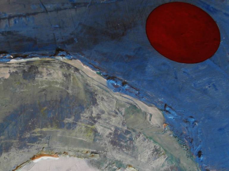 Where Liquids and Solids Unite (Detail I) Painting by Neilus Behan