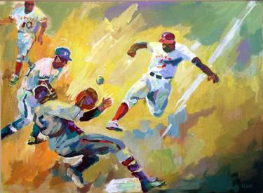 Print of Figurative Sport Paintings by Frank Fang