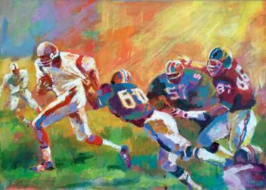 Print of Figurative Sport Paintings by Frank Fang