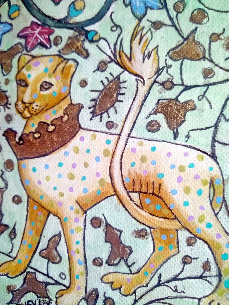 Original Conceptual Animal Painting by Genevieve Esson