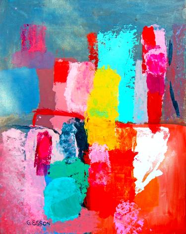 Original Abstract Paintings by Genevieve Esson