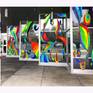 West Face Window Mural Mockup