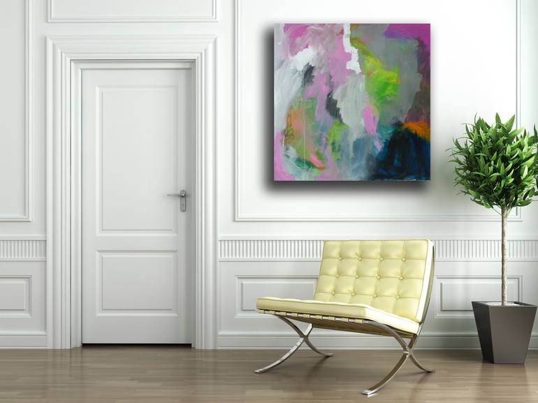 Original Abstract Expressionism Abstract Painting by Emma Ball