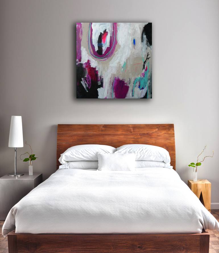 Original Abstract Expressionism Abstract Painting by Emma Ball