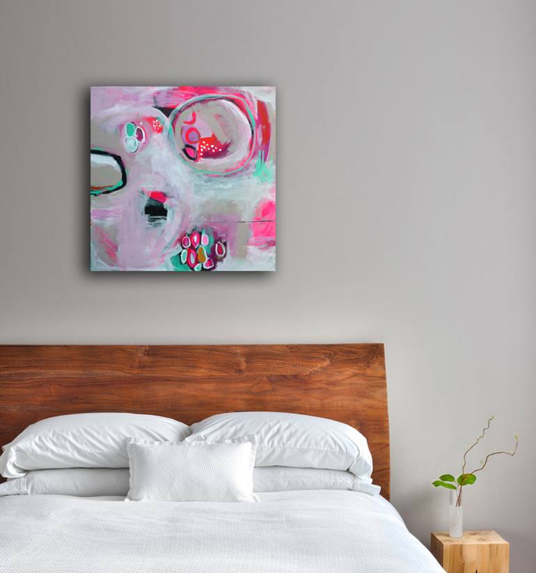 Original Abstract Expressionism Abstract Painting by Emma Ball