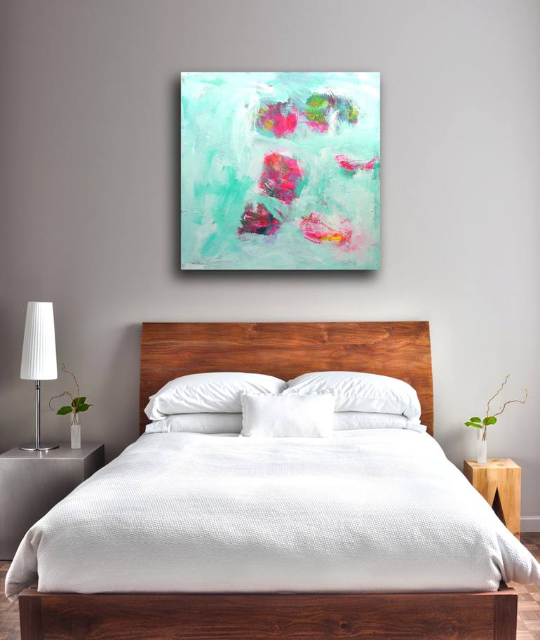 Original Abstract Expressionism Abstract Painting by Emma Ball