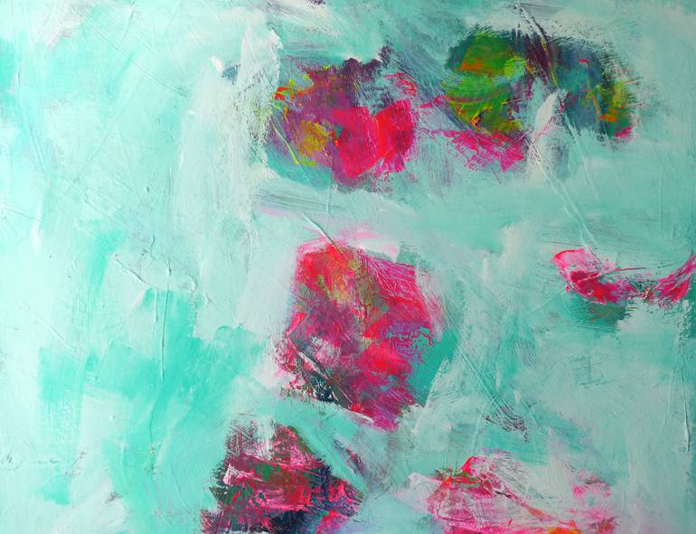 Original Abstract Expressionism Abstract Painting by Emma Ball