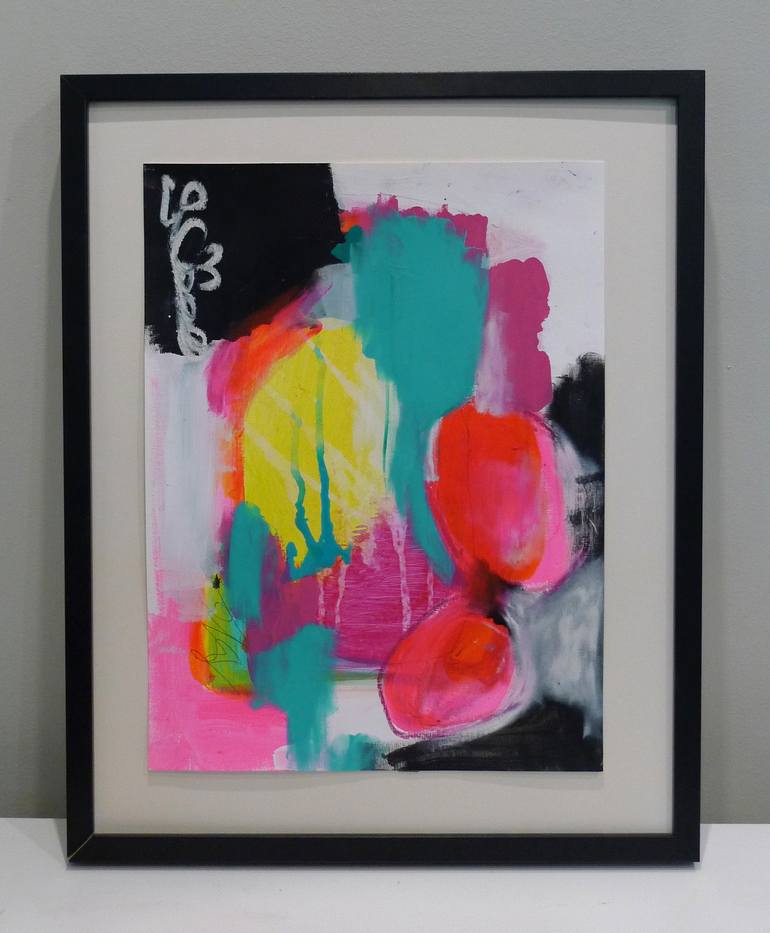 Original Abstract Expressionism Abstract Painting by Emma Ball