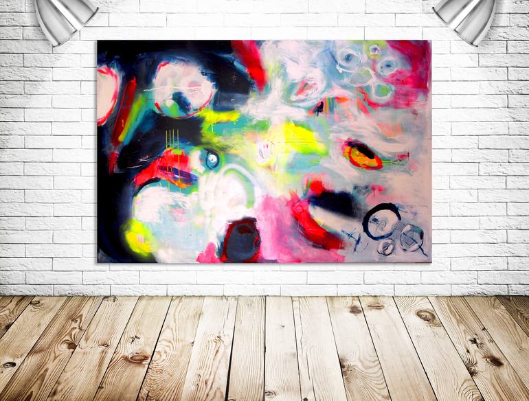 Original Modern Abstract Painting by Emma Ball