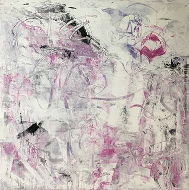 Original Abstract Expressionism Abstract Paintings by Evelina Cole