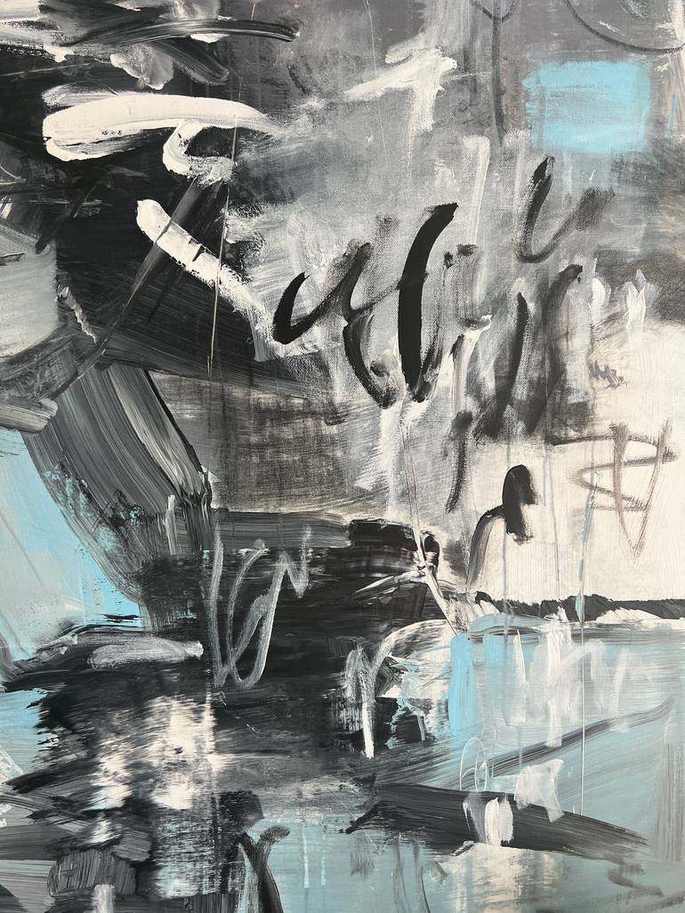 Original Abstract Expressionism Abstract Painting by Evelina Cole