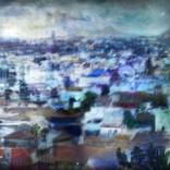 Cityscape #41 (Blue whispers) - Limited Edition 1 of 20 by Alfredo Gonzalez